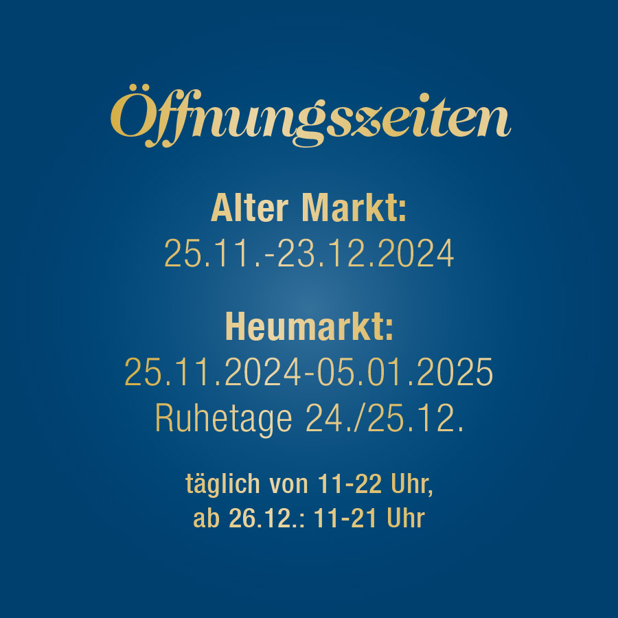 Öffnungszeiten Weihnachtsmarkt und Eislaufbahn Alter Markt und Heumarkt Köln